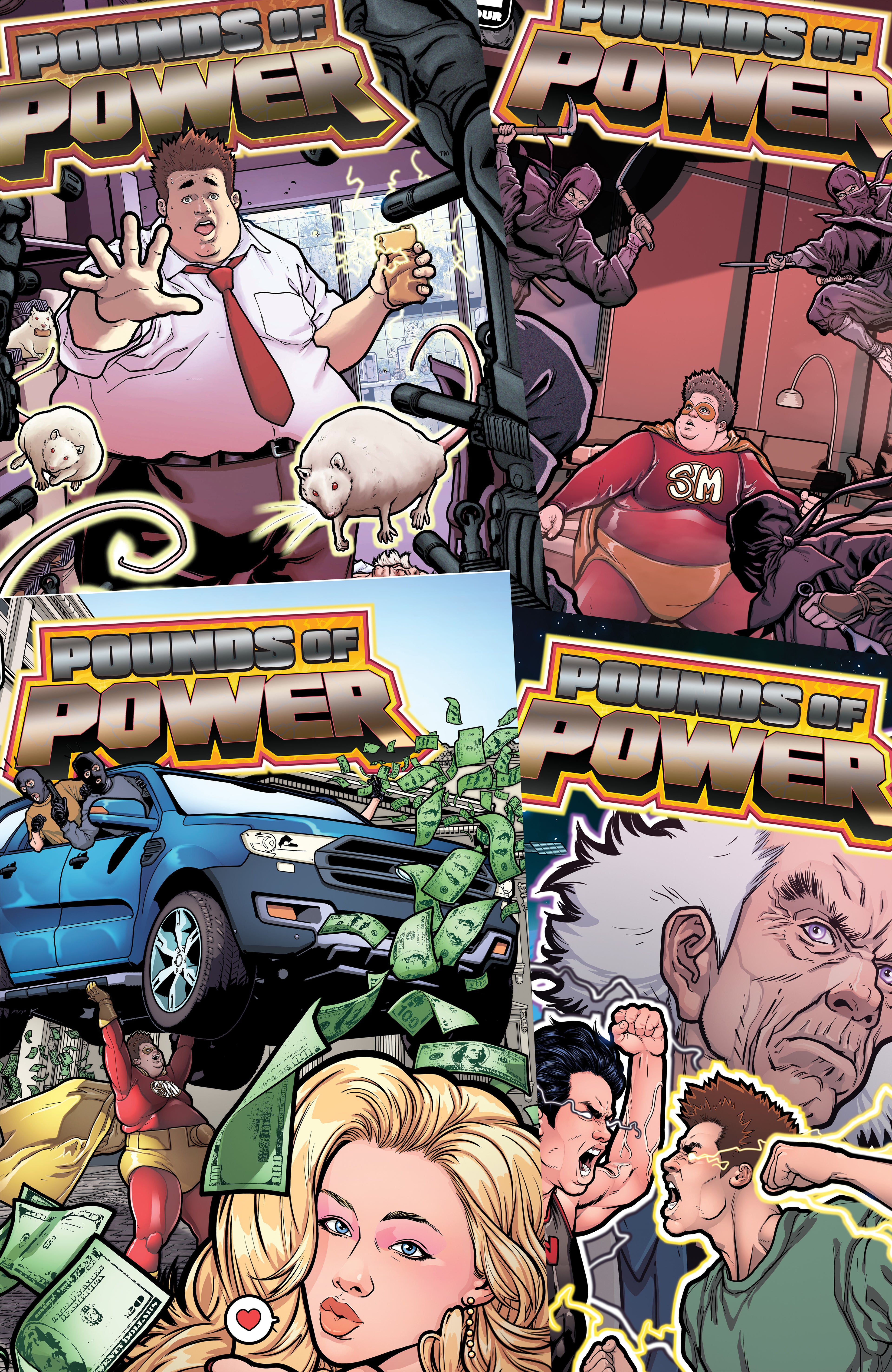 Pounds of Power Complete Series - 4-Book Combo Pack PREORDER Special Edition with Foil Cover (Ships July 2026)